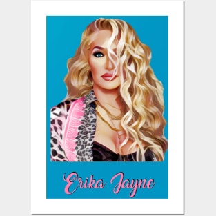 Erika Jayne Real Housewives Beverly Hills Singer RHOBH Posters and Art